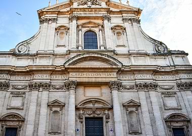 Baroque Church Facade