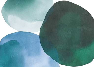 Abstract Watercolor Shapes