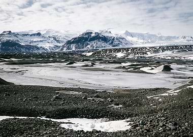 Jökulsárlón Icelandic Glacier Landscape