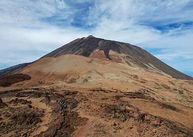 Volcanic Mountain Landscape