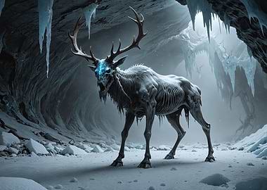 Frozen Undead Deer Monstrosity
