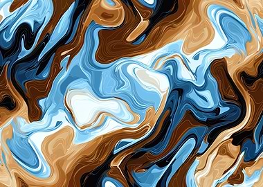 Abstract Liquid Swirls
