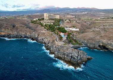 Coastal Resort Aerial View