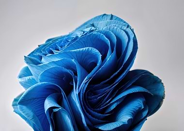 Blue Rose Close-Up