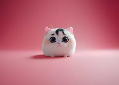 Cute Cartoon Cat