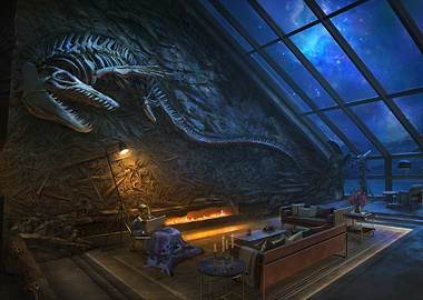 Fossil Living Room