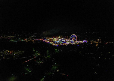 Nighttime Ferris Wheel