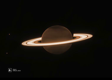 Saturn with Rings (James Webb/JWST)