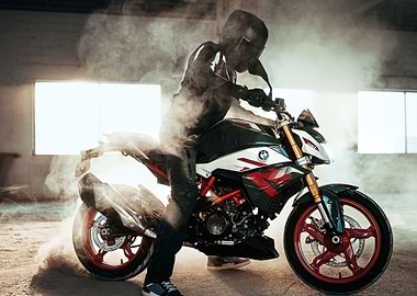 BMW Motorcycle Rider