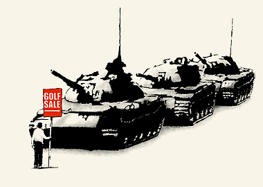 Golf Sale | Street Art