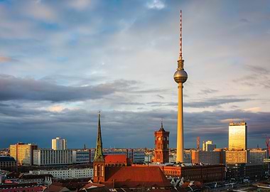 Berlin Skyline with TV Tower