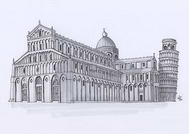 Pisa Cathedral & Leaning Tower