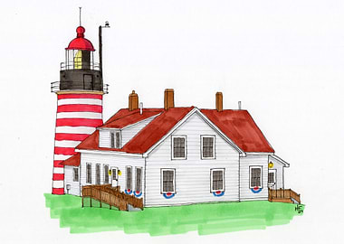 Lighthouse and Keeper's House
