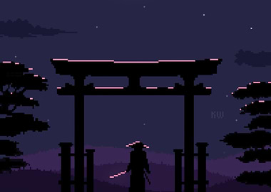 Samurai at Night