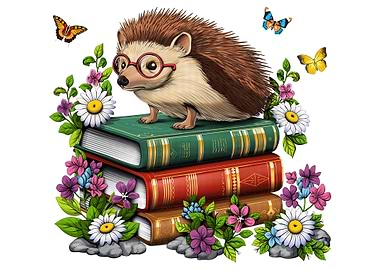 Cottagecore Hedgehog