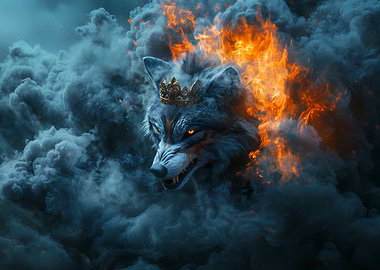 Fiery Wolf King