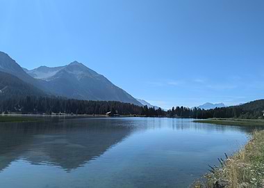 Mountain Lake Serenity