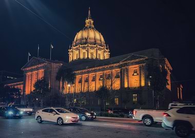 San Francisco City Hall Night