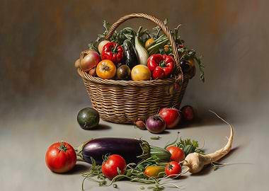 Still Life with Vegetables