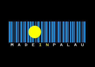 Made in Palau Bar Code