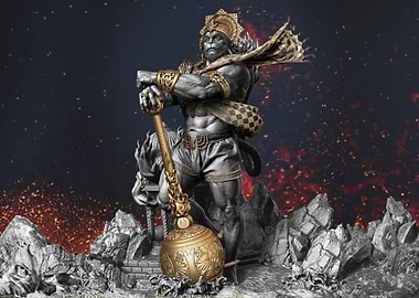 Hanuman Statue