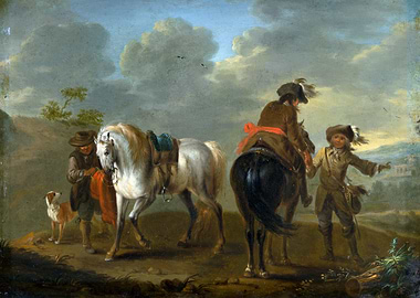 Landscape with Riders