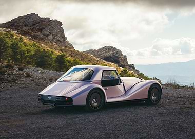Morgan Supersport 2025 on Mountain Road