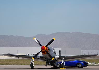 P-51 Mustang Airplane