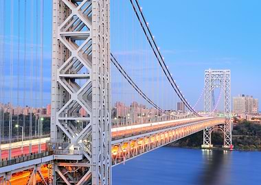 George Washington Bridge at Dusk