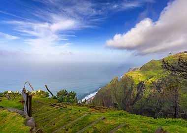 Coastal Cliffs and Steps, Madeira