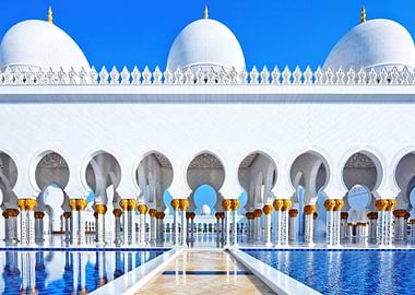 Grand Mosque Courtyard
