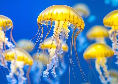 Golden Jellyfish