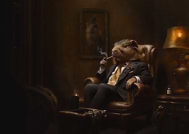 Guinea Pig Gentleman on the Wallstreet