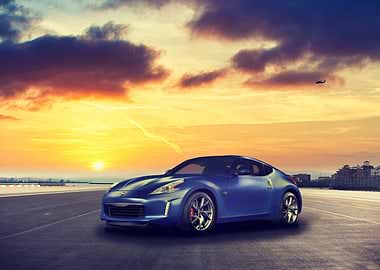 370Z at Sunset