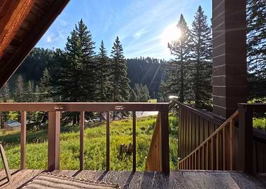 Mountain View from Deck