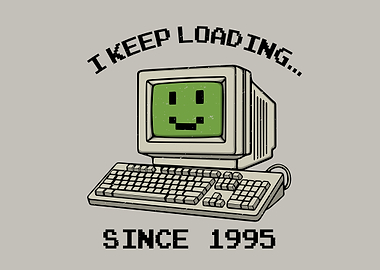 Retro Computer Loading
