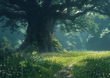 Enchanted Ancient Guardian Tree