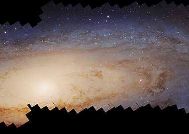 Andromeda Galaxy Panorama