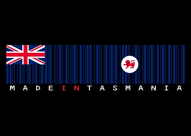 Tasmania Barcode Flag