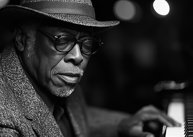 Jazz Pianist Portrait