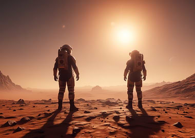 Astronauts on Mars