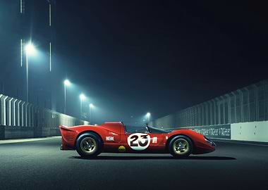 Ferrari 330 P3 Race Car
