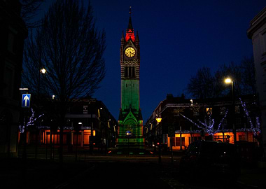 Clock Tower at Night