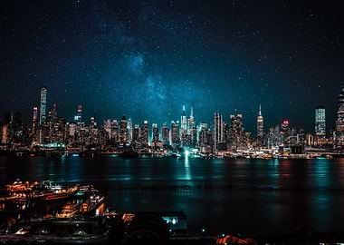 Night City Skyline