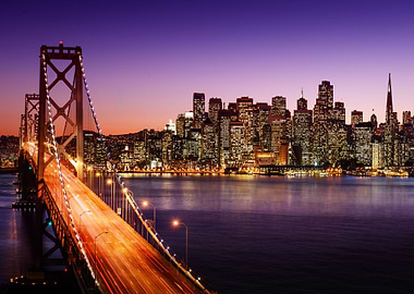 San Francisco Skyline at Dusk