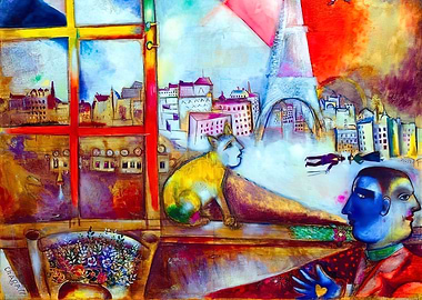 Chagall Paris Window