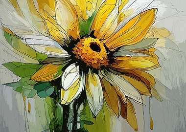 Sunflower Painting