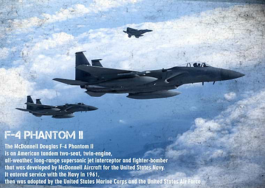 F-4 Phantom II Jet Fighter