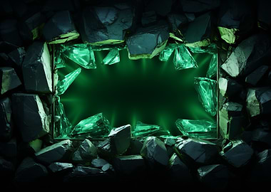 Green Glowing Portal