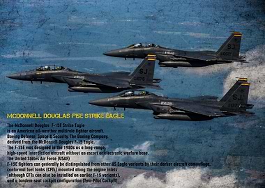 F-15E Strike Eagle Jets